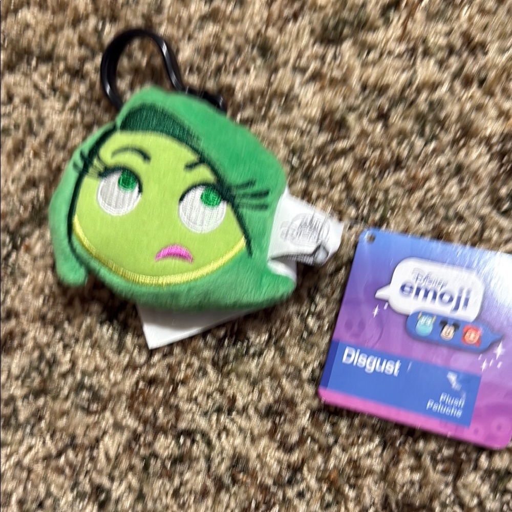 Disney Emoji Disgust Keychain